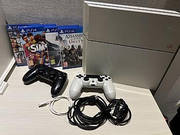 ps4 satisi: PlayStation 4 (CUH-1116A, 500 GB) satılır. Konsol problemsiz işləyir — 5