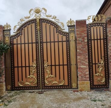 Həyət darvazaları: Metal EN MMC olaraq istədiyiniz forma və ölçüde demir işlerinin -da lalafo.az — 26 Həyət darvazaları: Metal EN MMC olaraq istədiyiniz forma və ölçüde demir işlerinin — 26