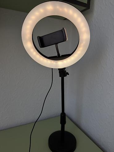 honor robot: Кольцевая LED-лампа для фото/видео с держателем для смартфона. - Три — 2