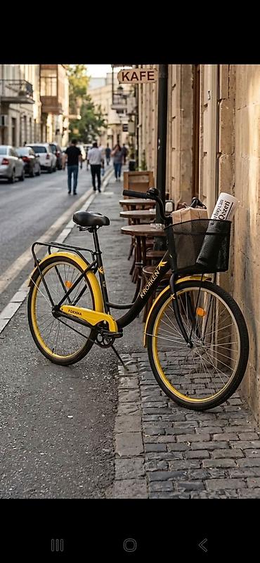 velosiped motor: Yeni Şəhər velosipedi 28", sürətlərin sayı: 1, Ünvandan götürmə — 1