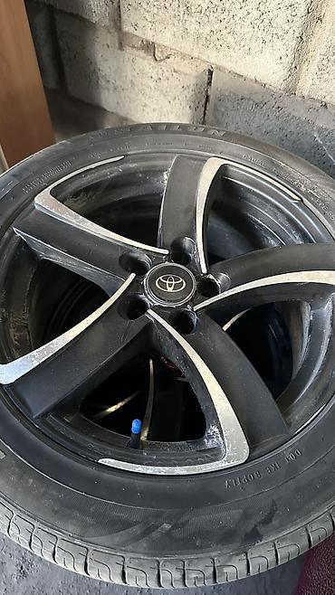 audi b2: Колеса в сборе 205 / 55 / R 16, Лето, Б/у, Комплект, Легковые, Литые, отверстий - 5 — 1