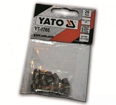 Ostali pribor i dodaci za alate: YATO umetci za navoj – set 20 kom - Model: YT-1765 - Dimenzija: M6 x — 2