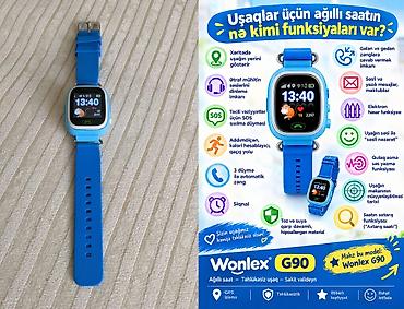 samsung a53 plata: 180 manata alınıb 2 ay işlədilib WONLEX G90 Uşaqlar üçün ağıllı saat – — 6