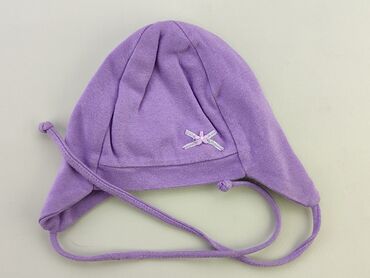 czapka fioletowa dla dziewczynki: Czapeczka, stan - Dobry