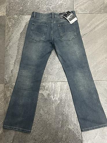 теплые джинсы: Джинсы bootcut размер M — 2