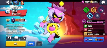 Brawl Stars oyunundan 1 dəfə Brawl Pass Plus alınıb. Hesabda: 	•	40