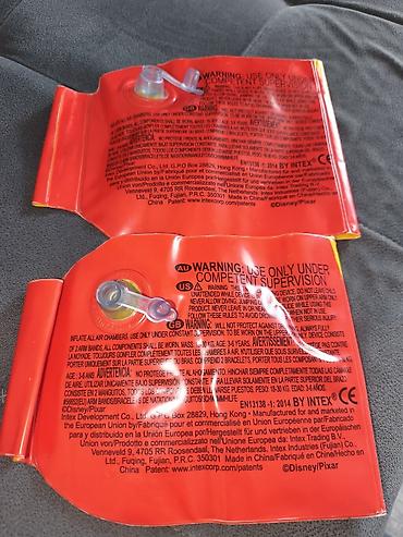 bos salvar modelleri: Disney Pixar Cars uşaq üzgəc qolları (armbands) – Intex istehsalının — 4