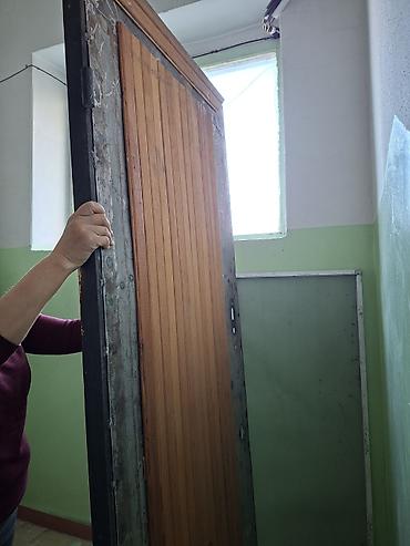 Двери для домов и квартир, Деревянная, Одностворчатая, цвет - Коричневый