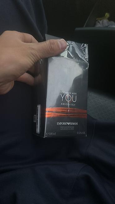 amber elixir: Emporio Armani Stronger With You Absolutely — мужская парфюмированная — 2