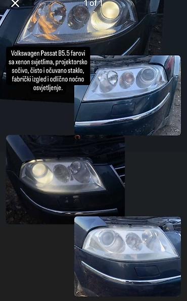 delovi za prikolice pazova: Volkswagen Passat B5.5 farovi sa xenon svjetlima i projektorskim — 1