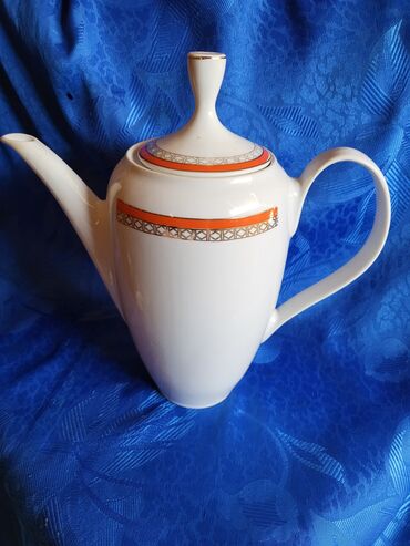 Čajnici: Bokal nov porcelan Alba Julia 70te. Porcelanski nov bokal,stopa — 5