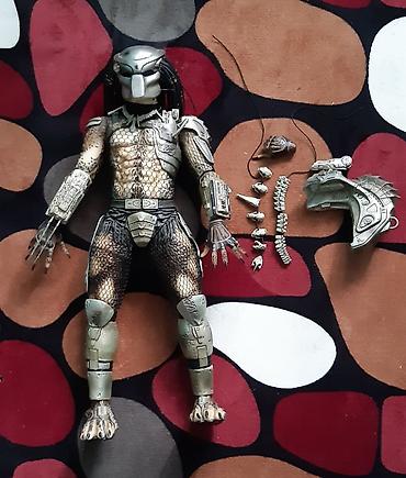 нож бабочка тренировочный: Коллекционная фигурка «Хищник» (Predator), крупный масштаб. - Высота — 1