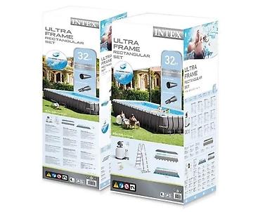 кварцы: Каркасный бассейн INTEX Ultra XTR 975x488x132 см Купить в Бишкеке — 7