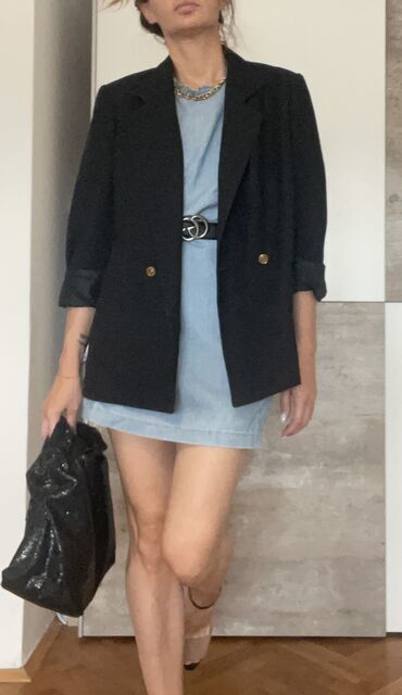 Dresses: Elisabetta Franchi S (EU 36), M (EU 38), color - Blue, Other style, Without sleeves