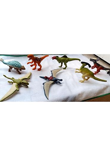 oyuncaq fiqurlar: MCDONALD'S JURASSIC WORLD 2024 Uşaq üçün dinozavr fiqurları dəsti - — 1