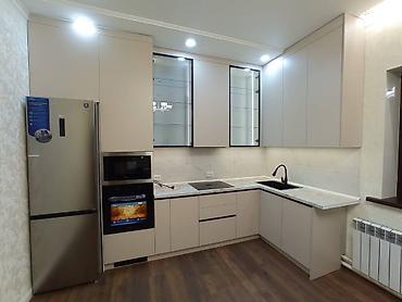 Кухонные гарнитуры: Кухонный гарнитур угловой в современном минималистичном стиле - — 15