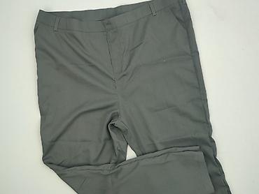 jasnoszary: Spodnie materiałowe damskie, rozmiar 4XL — 1