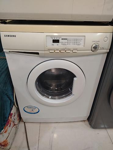Paltaryuyan maşın Samsung, 5 kq, İşlənmiş, Avtomat, Qurutmasız, Kredit yoxdur, Ünvandan götürmə, Pulsuz çatdırılma, Ödənişli çatdırılma