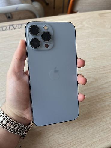 ikinci el radiatorlar: IPhone 13 Pro Max, 128 GB, Sierra Blue, Face ID — 1