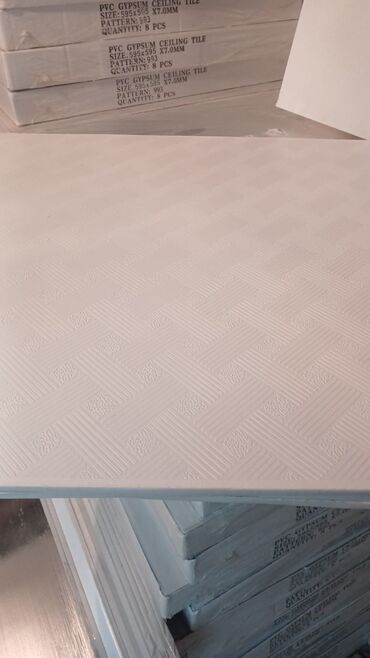 Asma tavanlar: Asma tavan, Gips, Suyadavamlı, Ödənişli çatdırılma, Ünvandan götürmə, Ödənişli quraşdırma, Zəmanətli — 7