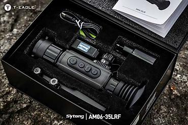 Оптикалык мээлеткичтер: Тепловизионный прицел Sytong AM06-35LRF Матрица-640 Основные — 3