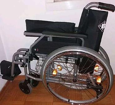 Invalidska kolica: KOLICA, uvoz iz Nemačke, polovnastanje odlično. Širina sedišta je — 9
