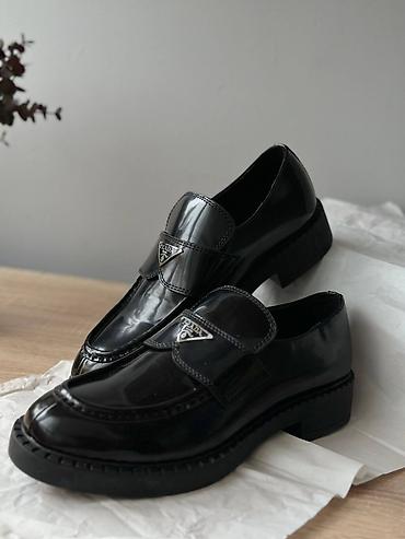 milano: Лоферы, 42, Prada, Новый, цвет - Черный, Самовывоз — 1