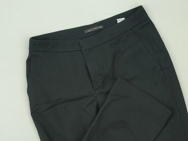 woskowane legginsy: Zara, Spodnie materiałowe damskie, rozmiar L