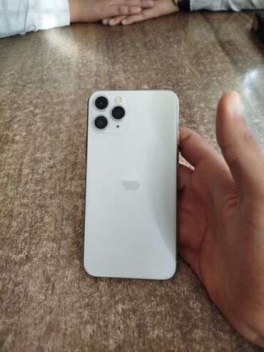 kontakt telefon: IPhone 11 Pro, 64 GB, Ağ, Simsiz şarj, Face ID