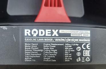 газон 53: Газонокосилка, Новый, Бензин, Rodex, 2600 Вт, Бесплатная доставка — 3