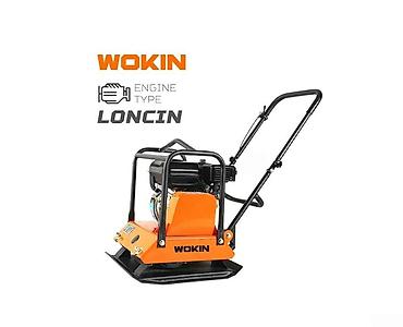 WOKIN benzinli torpaq kipləşdirici 1.6 ton 6.5HP 🟢 Rəsmi iş yeri olan