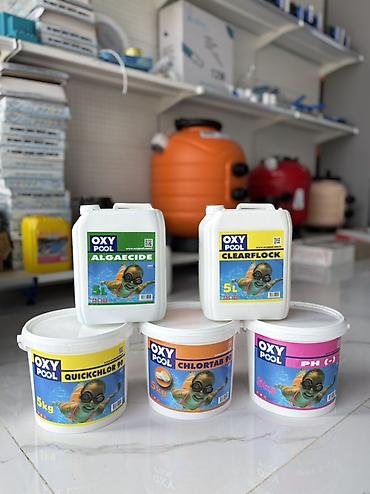 antalya su cənləri: 💧 OXY POOL Hovuz Dərmanları – 5-li Tam Komplekt ✅ Hovuz suyunun tam — 1