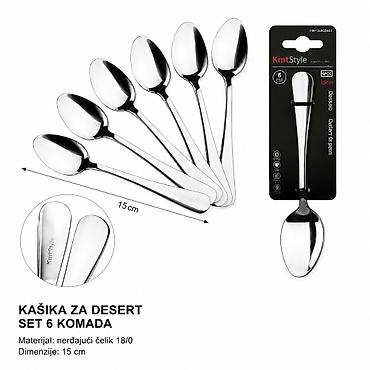 KMT kašičica sa glatkom drškom 2402921 Set desertnih kašičica na lalafo.rs KMT kašičica sa glatkom drškom 2402921 Set desertnih kašičica