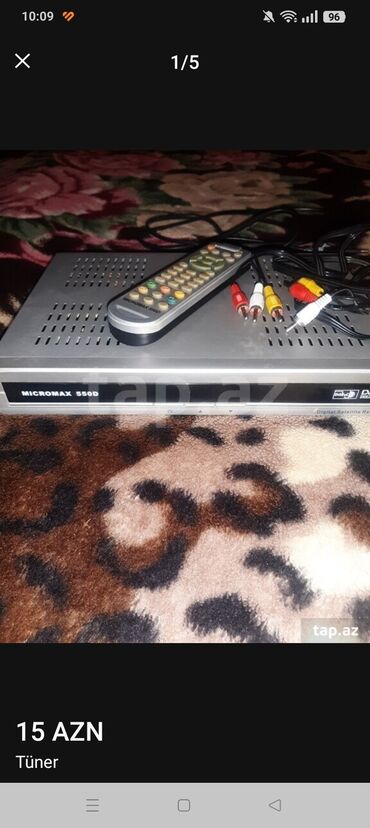 atv tuner: Telvizir üçün aparat 20 manata. üstündə 2 başlıq