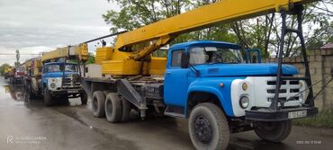 Kranlar: Kranlı yük maşını – ZIL şassi üzərində quraşdırılmış sarı oxlu — 4
