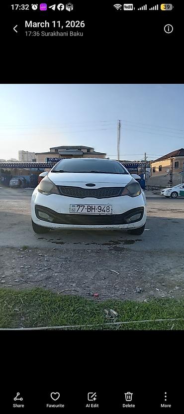 Kia Rio: 1.4 l | 2012 il Sedan lalafo.az -da Kia Rio: 1.4 l | 2012 il Sedan