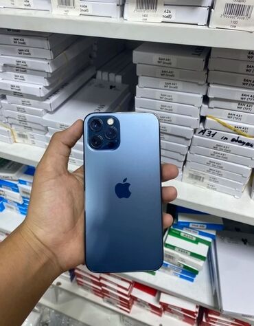 без проводной микрофон: IPhone 12 Pro, Pacific Blue