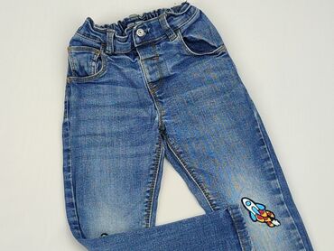 spodnie dla chłopca 104: Spodnie jeansowe, Next, 3-4 lat, 104, stan - Dobry