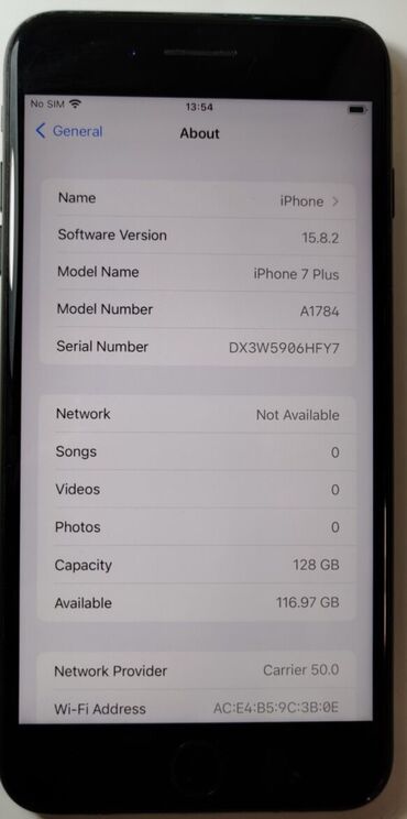 iphone 5s never lock: IPhone 7 Plus, 32 GB, Qara, Barmaq izi