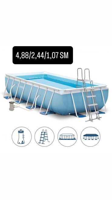 Hovuzlar: Yeni Karkas Hovuz Intex, ≥ 10.1 m, ≥ 5001 l — 6