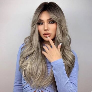 Perike i klipse: Poluprirodne kanekalon perike,mogu se prati uvijati ispravljati — 4