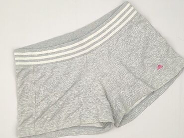 spodnie dresowe adidas szare damskie: Shorts for women, Adidas, size XS (EU 34)