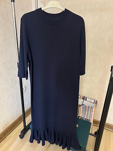 Повседневные платья: Повседневное платье, Италия, Осень-весна, Длинная модель, Хлопок, L — 21