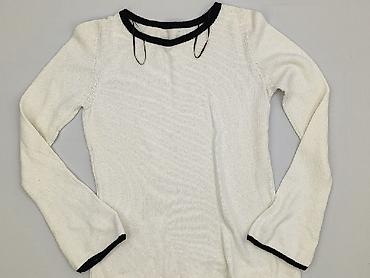 bialy moherowy sweter: Sweter damski, rozmiar S — 1