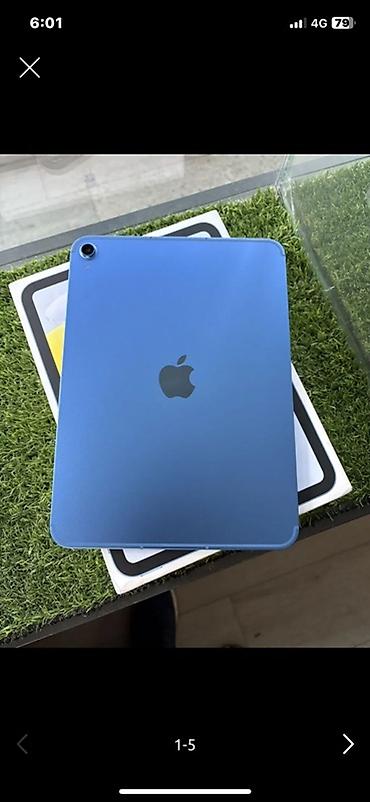 планшет на виндовс 11: Apple iPad (10-го поколения), цвет Blue - Диагональ дисплей Liquid — 1