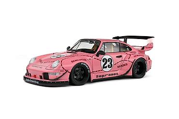zvezda duksevi: Porsche 911 (993) RWB Bodykit Pink Pig – 2020 – 1:18 – Solido — 1