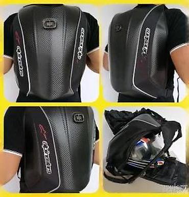 Sportske torbe i rančevi: Moto ranac Alpinestars/OGIO stil – aerodinamični hard shell - Tvrda — 28