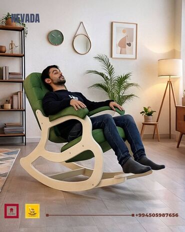 Kreslolar: Yeni, Kreslo-kaçalka, Parça, Kredit var, Şəhərdaxili pulsuz çatdırılma — 12