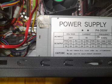 Masaüstü kompüterlər və iş stansiyaları: Masaüstü kompüter (ATX korpus) məlumatlar: -ddr2 2gb ram -intel core — 10