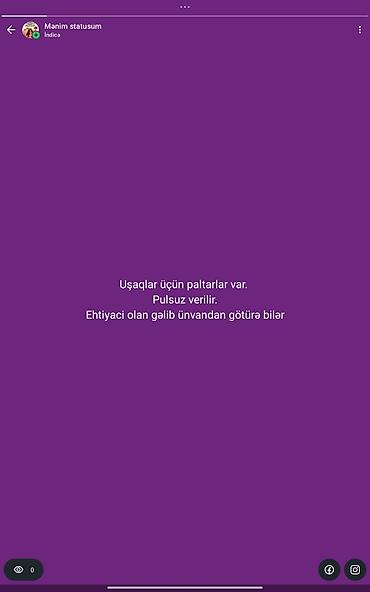 детские вещи на комиссию: Uşaqlar üçün müxtəlif geyimlər mövcuddur. Pulsuz verilir. Ehtiyacı — 1